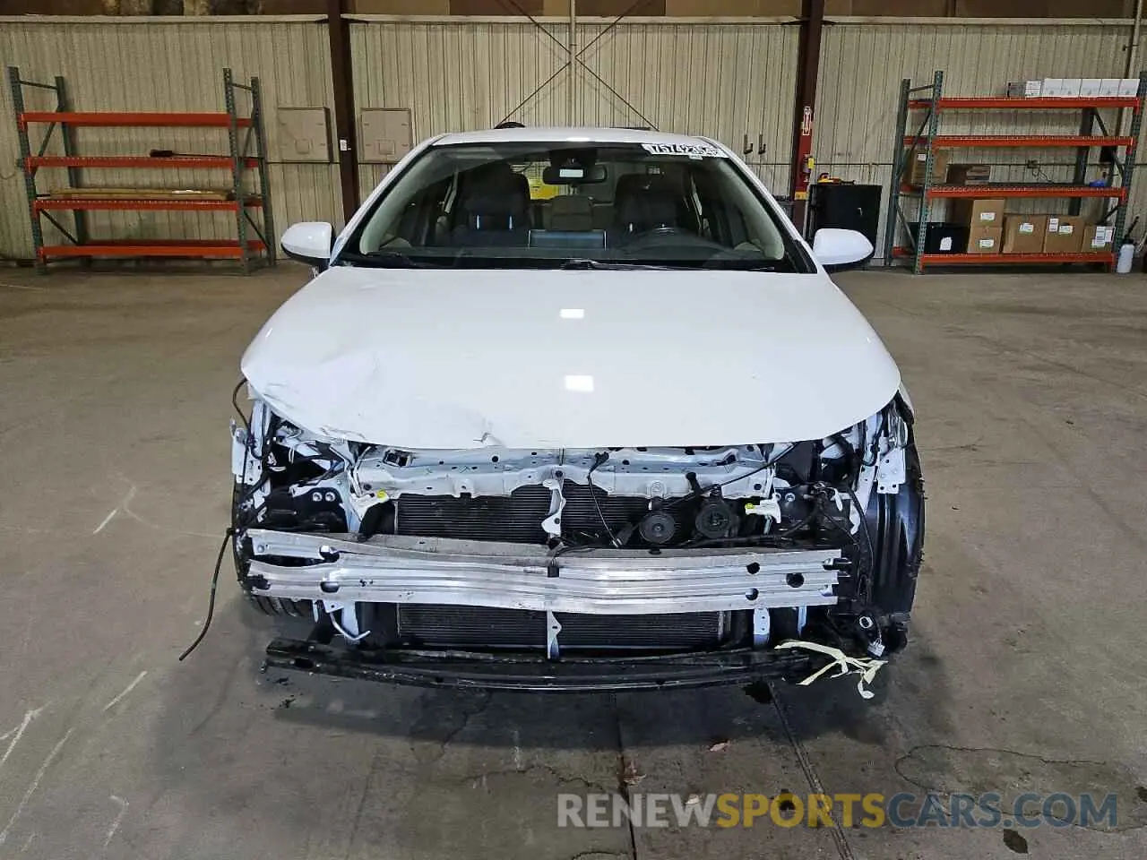 5 Photograph of a damaged car JTDEAMDE9MJ011238 TOYOTA COROLLA 2021