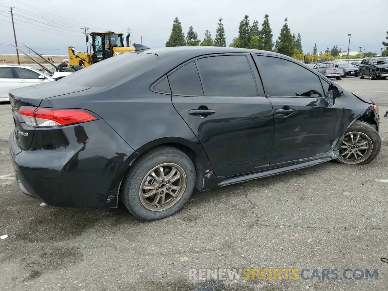 3 Photograph of a damaged car JTDEAMDE9MJ014589 TOYOTA COROLLA 2021
