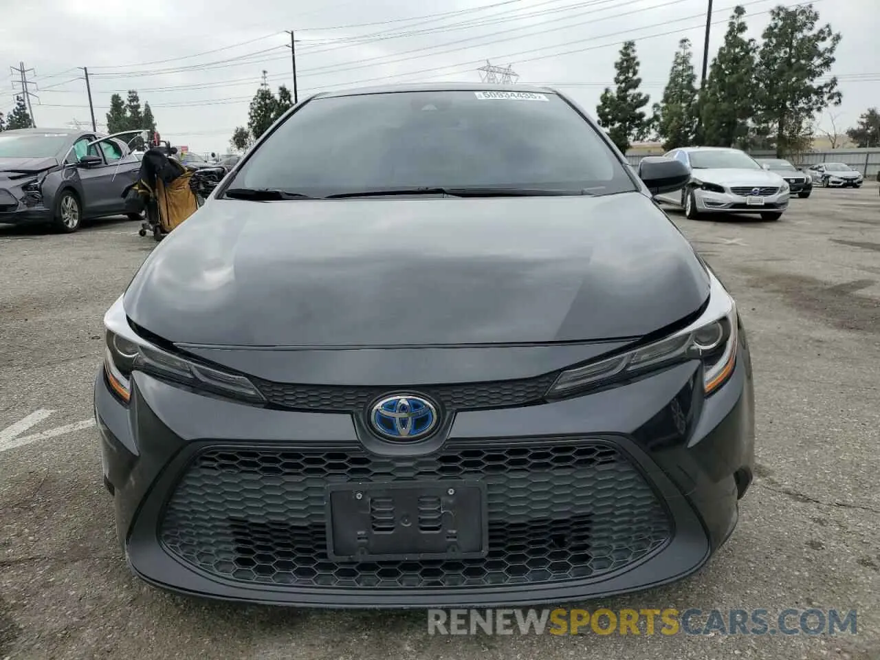 5 Photograph of a damaged car JTDEAMDE9MJ014589 TOYOTA COROLLA 2021