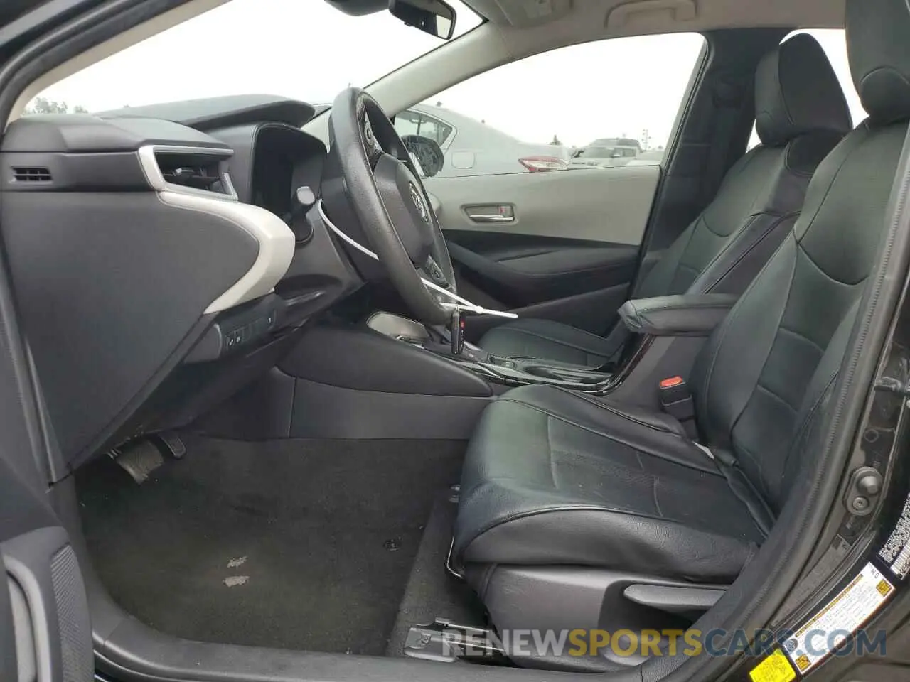 7 Photograph of a damaged car JTDEAMDE9MJ014589 TOYOTA COROLLA 2021