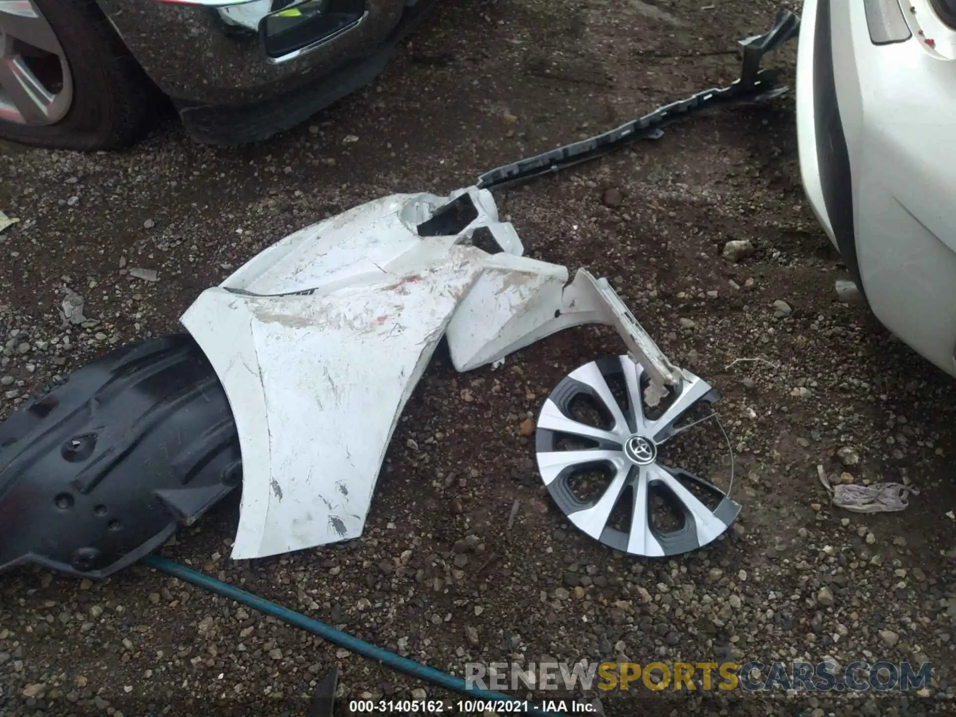 12 Photograph of a damaged car JTDEAMDE9MJ019940 TOYOTA COROLLA 2021