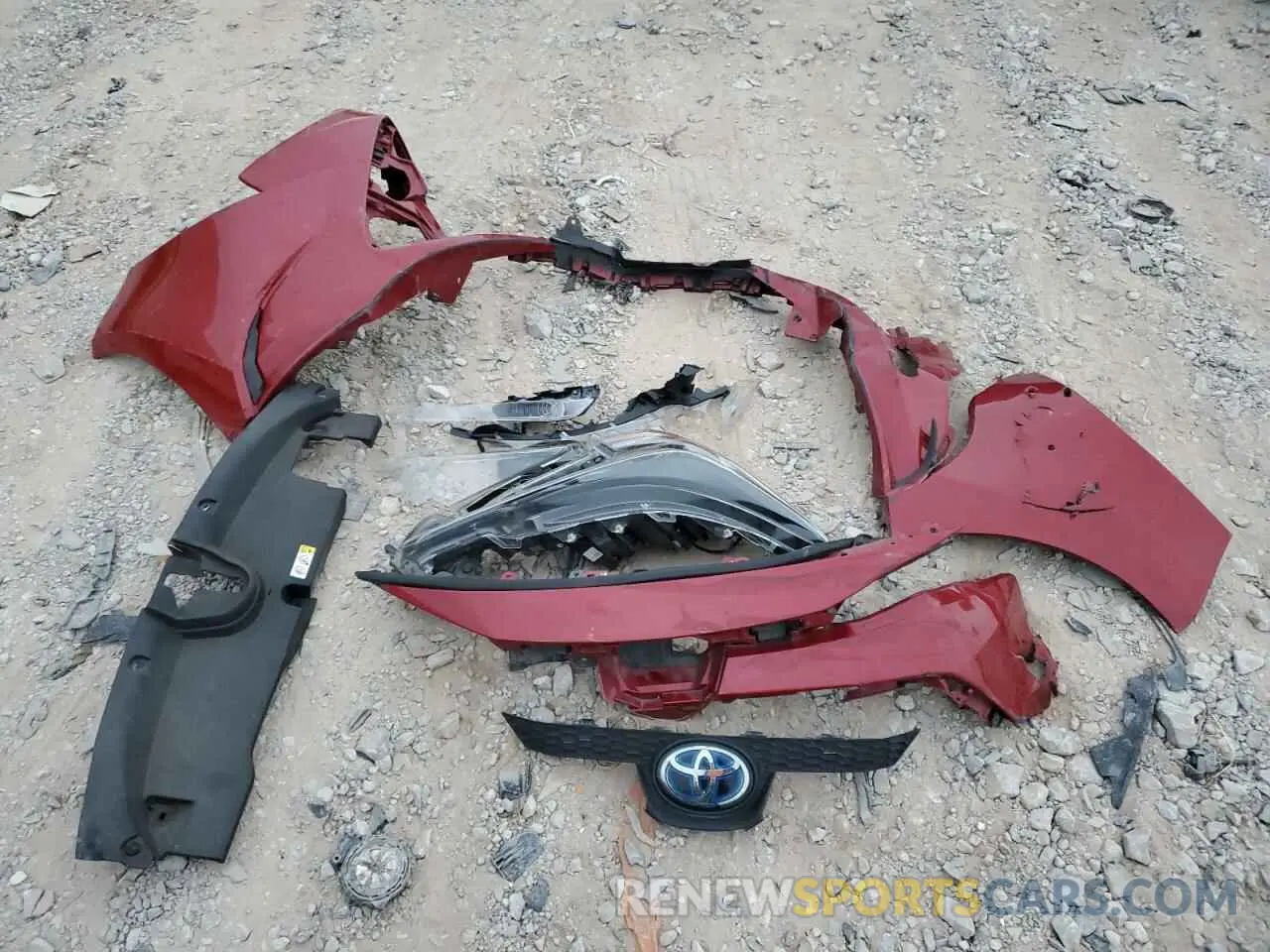 12 Photograph of a damaged car JTDEAMDE9MJ021591 TOYOTA COROLLA 2021