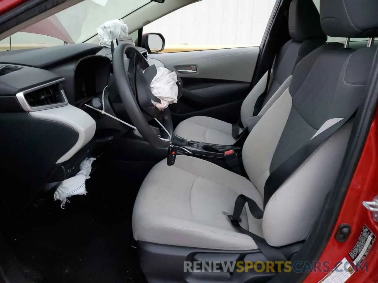 7 Photograph of a damaged car JTDEAMDE9MJ021591 TOYOTA COROLLA 2021