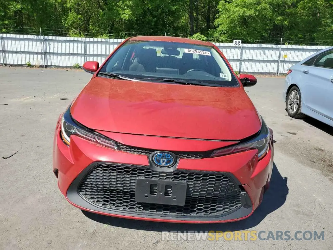 5 Photograph of a damaged car JTDEAMDE9MJ022210 TOYOTA COROLLA 2021