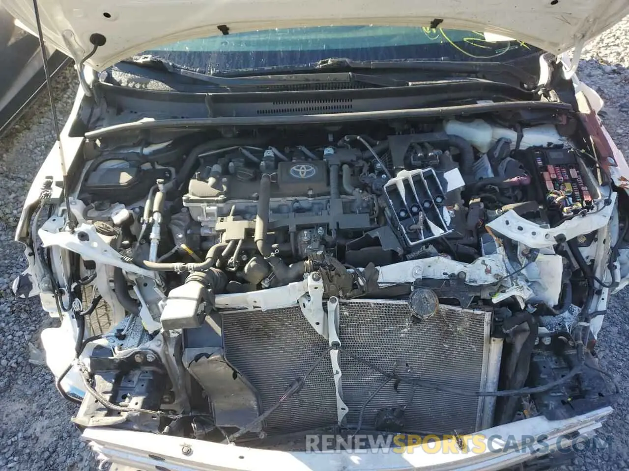 11 Photograph of a damaged car JTDEAMDE9MJ029822 TOYOTA COROLLA 2021