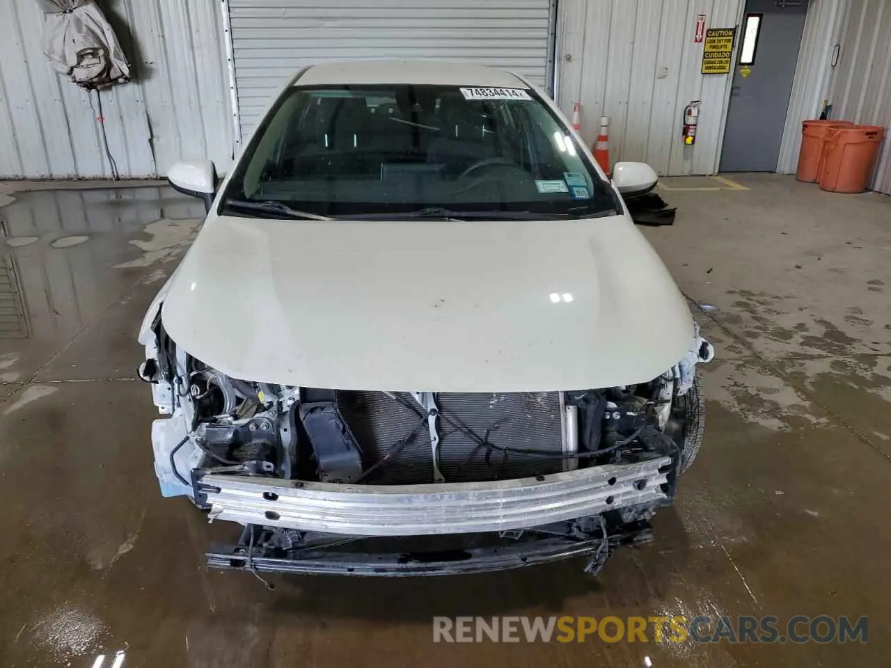 5 Photograph of a damaged car JTDEAMDE9MJ029822 TOYOTA COROLLA 2021