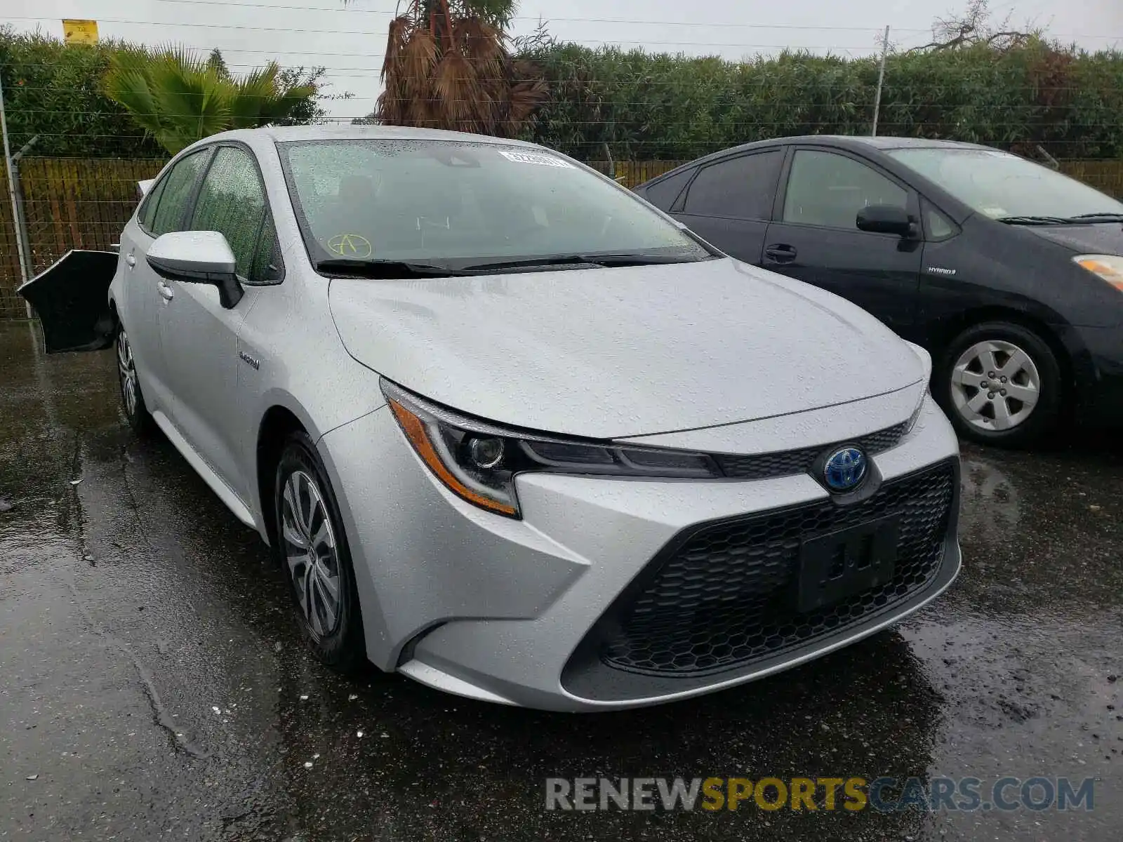 1 Photograph of a damaged car JTDEAMDEXMJ001396 TOYOTA COROLLA 2021