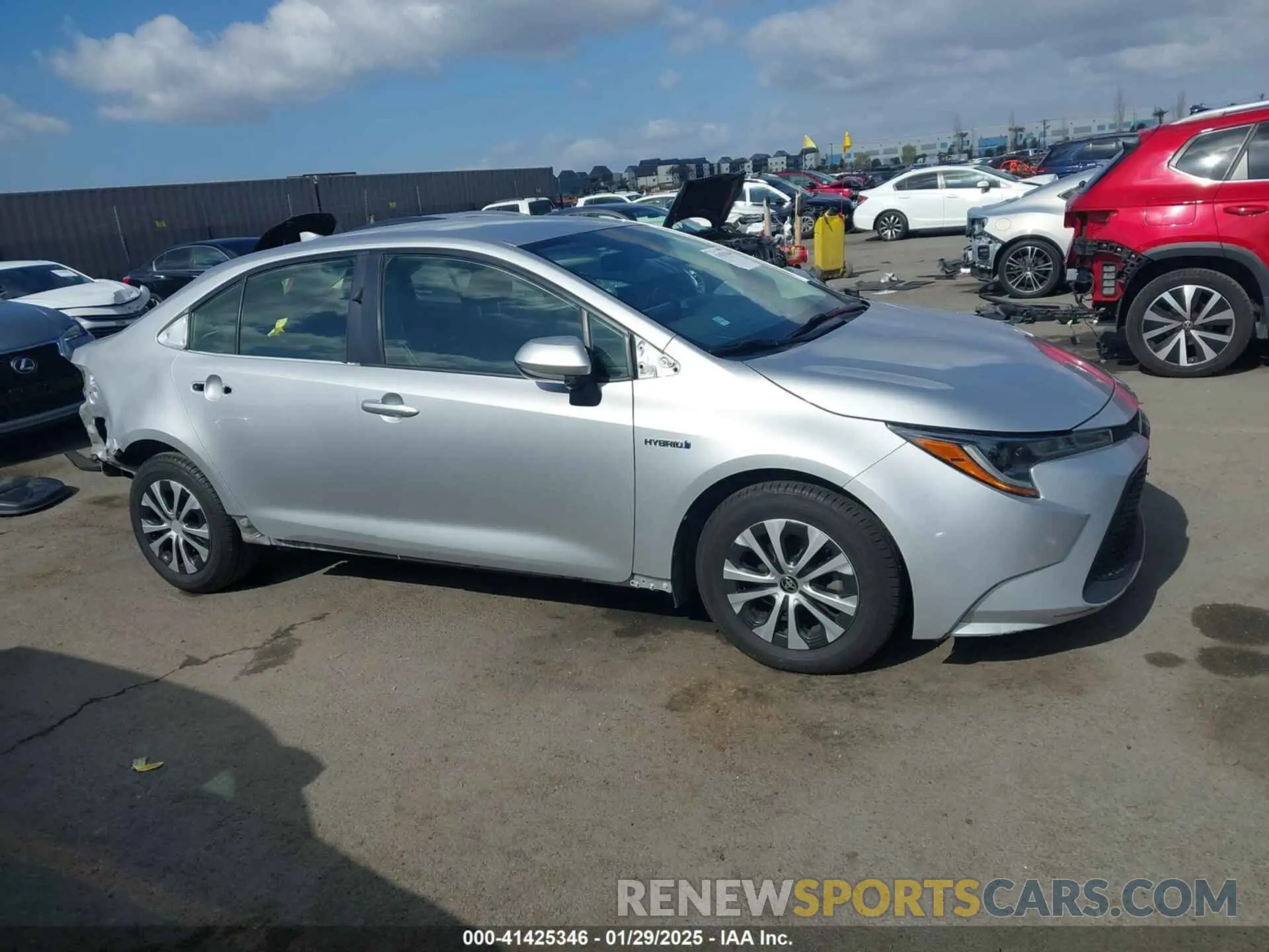 14 Photograph of a damaged car JTDEAMDEXMJ001494 TOYOTA COROLLA 2021