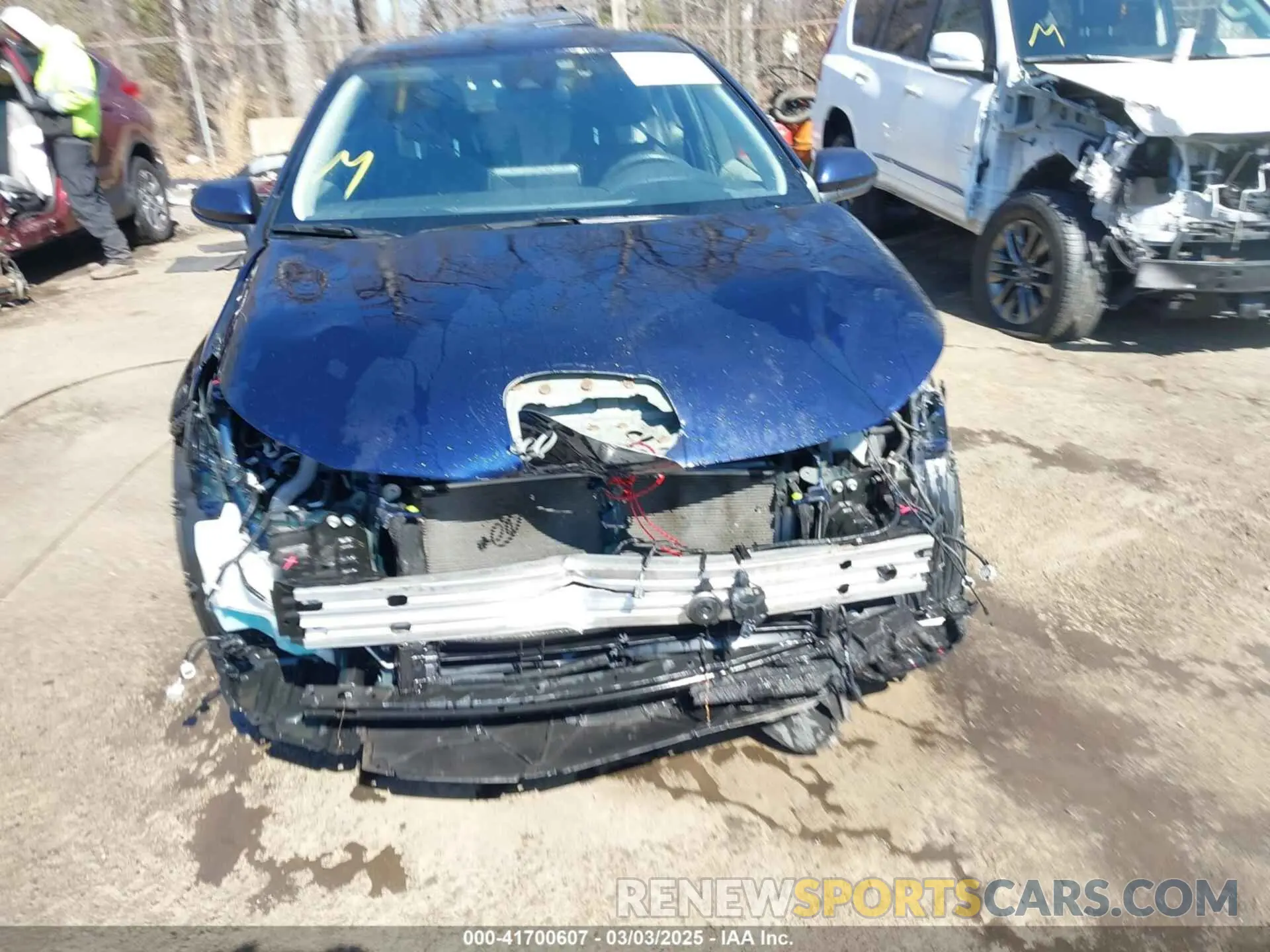 13 Photograph of a damaged car JTDEAMDEXMJ003083 TOYOTA COROLLA 2021