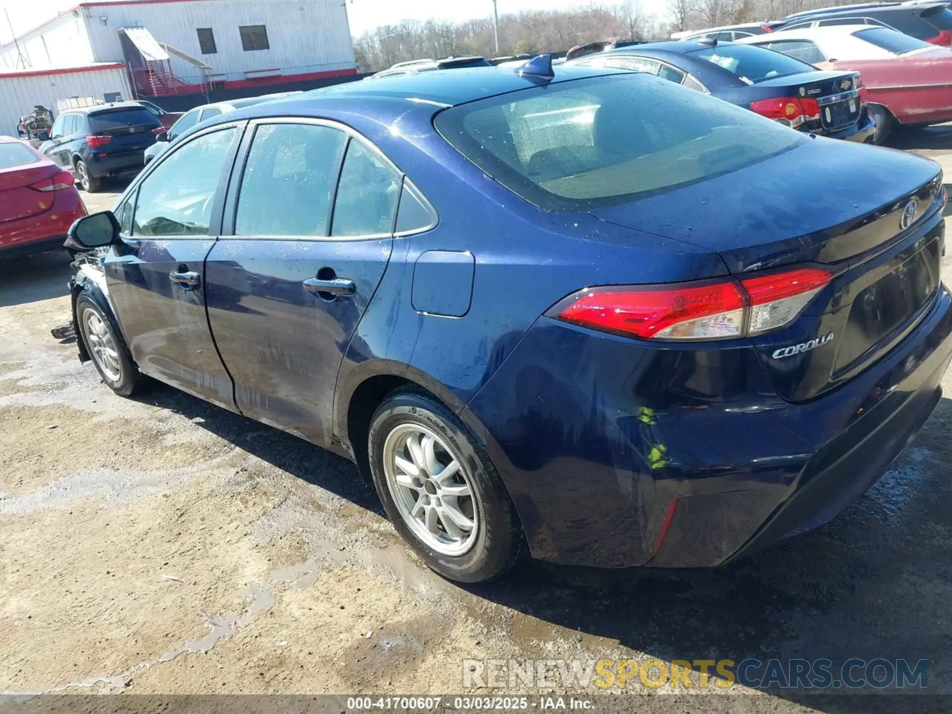 3 Photograph of a damaged car JTDEAMDEXMJ003083 TOYOTA COROLLA 2021