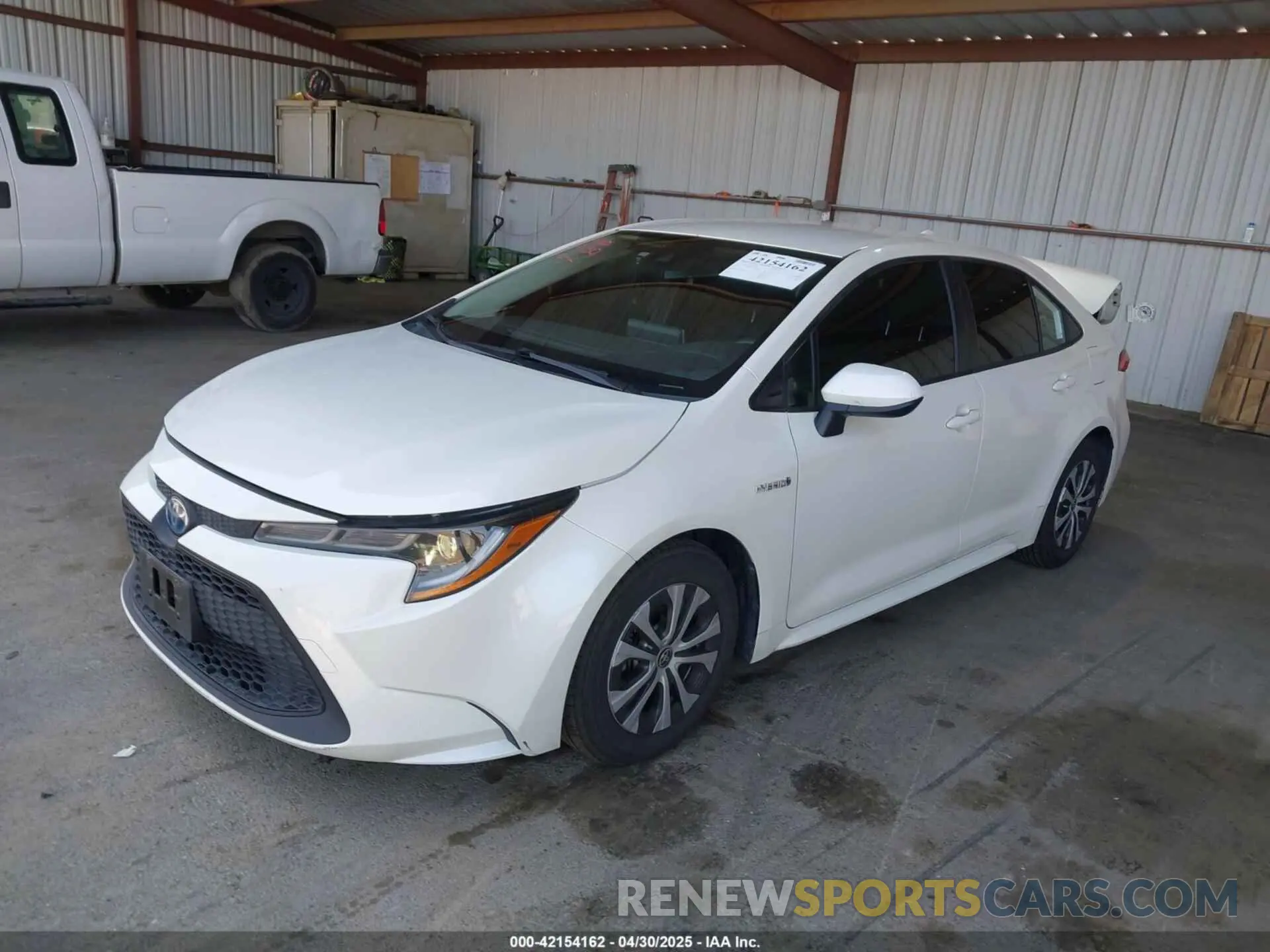 2 Photograph of a damaged car JTDEAMDEXMJ007022 TOYOTA COROLLA 2021