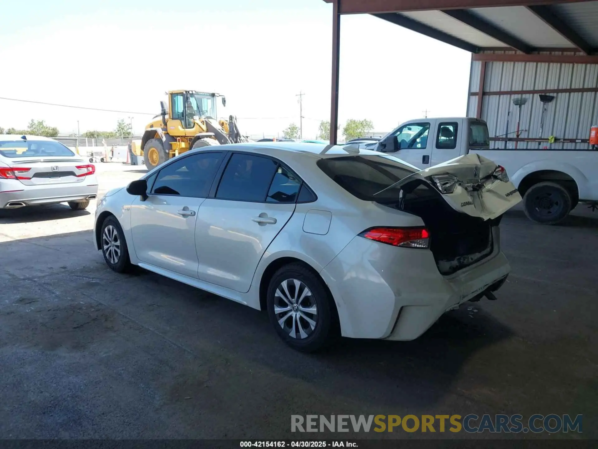 3 Photograph of a damaged car JTDEAMDEXMJ007022 TOYOTA COROLLA 2021
