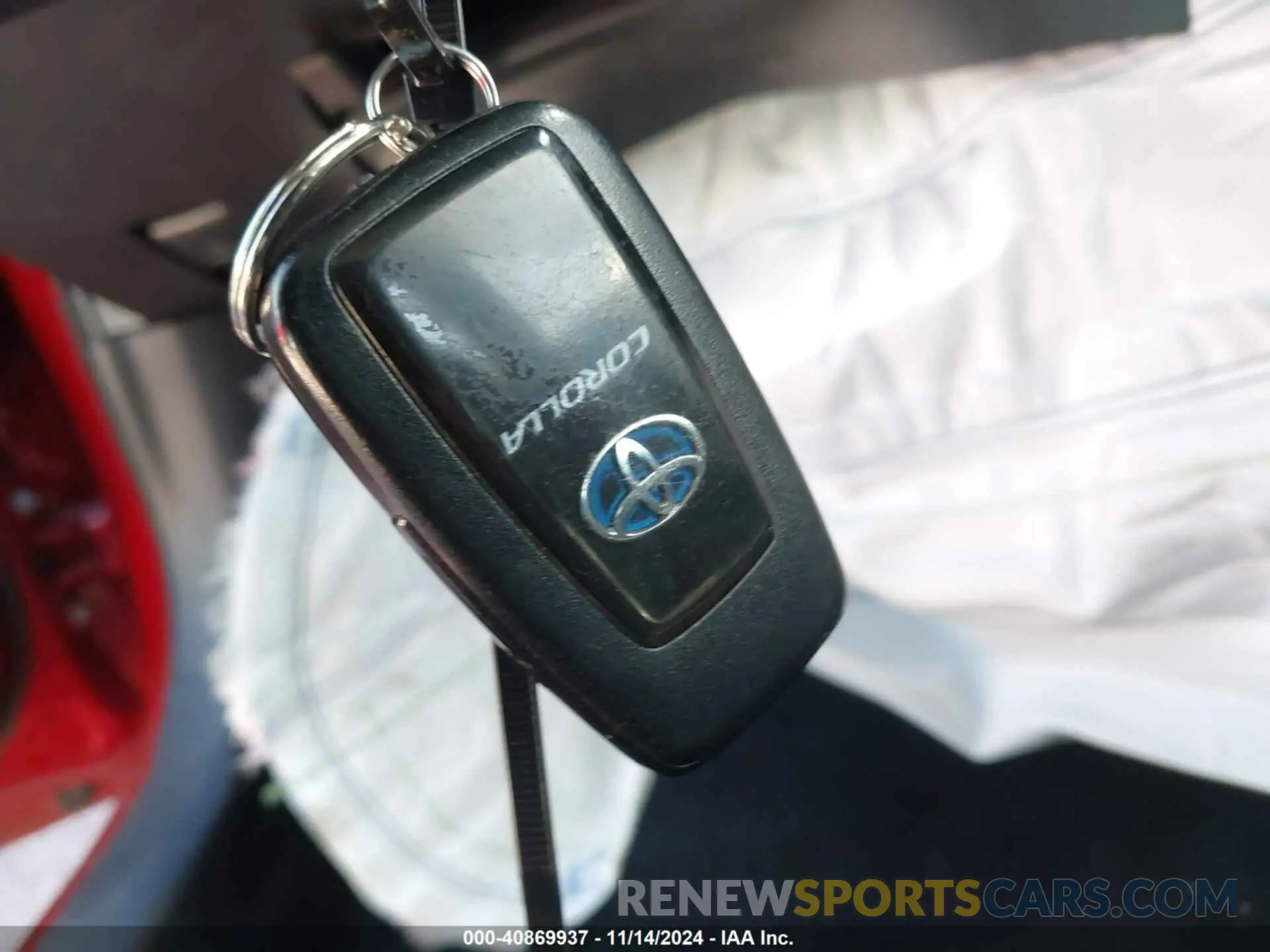 11 Photograph of a damaged car JTDEAMDEXMJ007487 TOYOTA COROLLA 2021