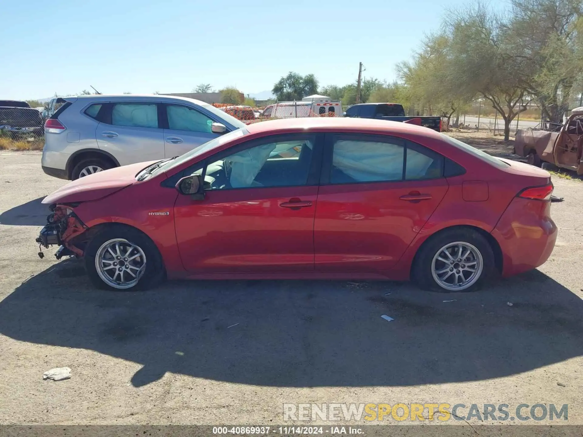 15 Photograph of a damaged car JTDEAMDEXMJ007487 TOYOTA COROLLA 2021