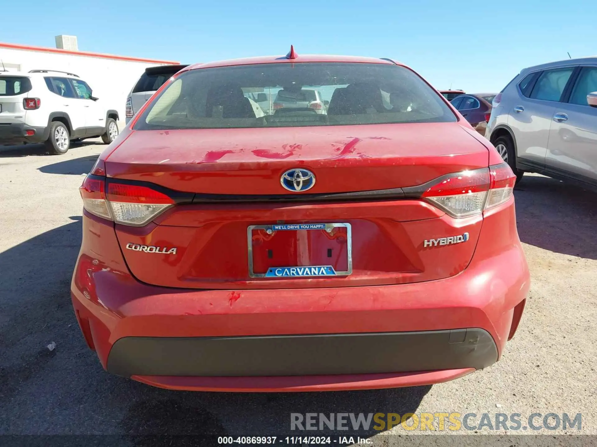 17 Photograph of a damaged car JTDEAMDEXMJ007487 TOYOTA COROLLA 2021