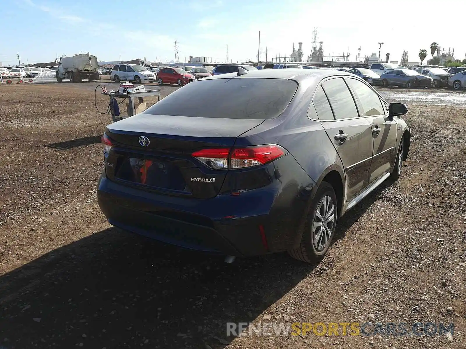 4 Photograph of a damaged car JTDEAMDEXMJ008297 TOYOTA COROLLA 2021