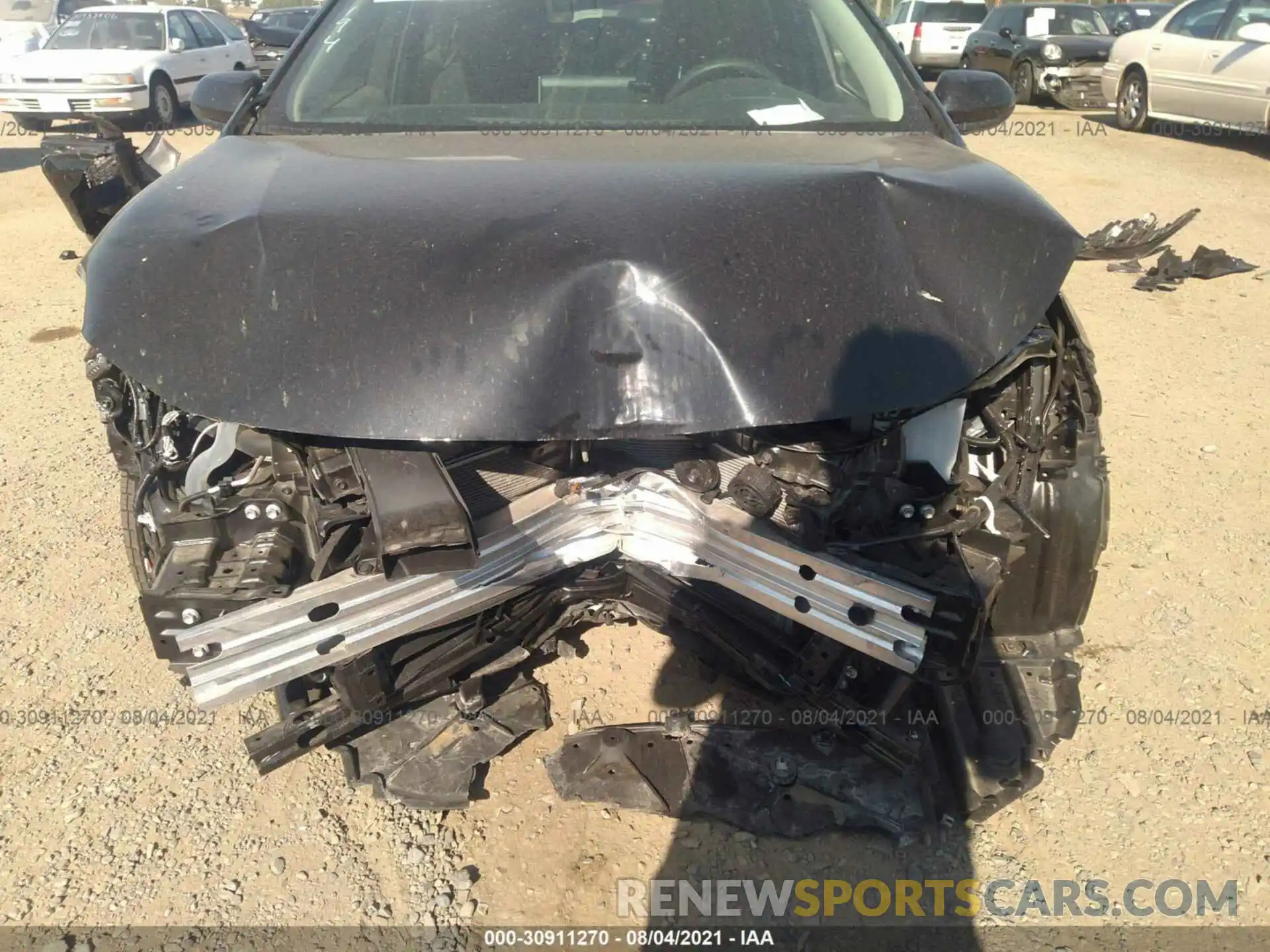 6 Photograph of a damaged car JTDEAMDEXMJ008624 TOYOTA COROLLA 2021