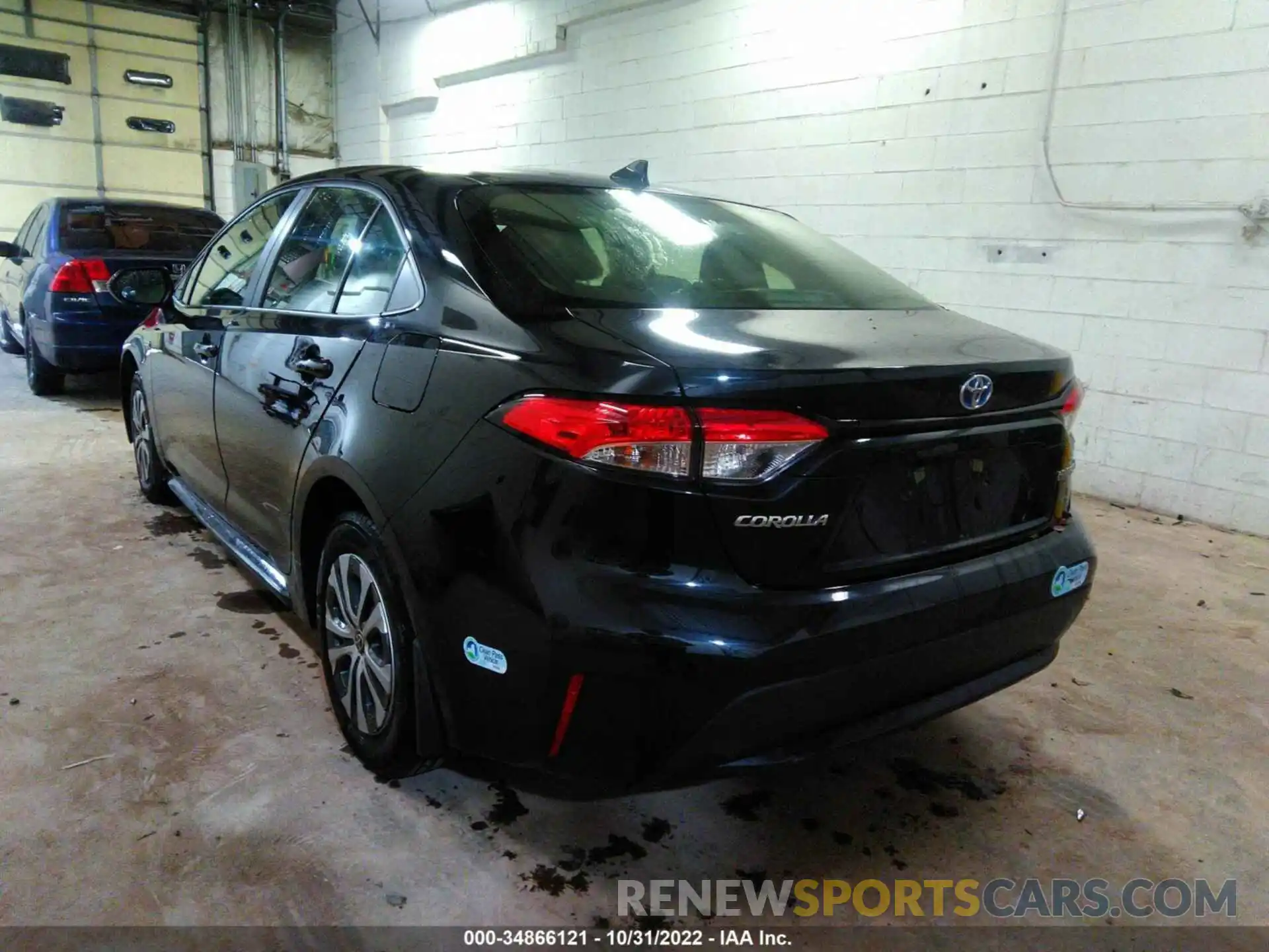 3 Photograph of a damaged car JTDEAMDEXMJ008803 TOYOTA COROLLA 2021