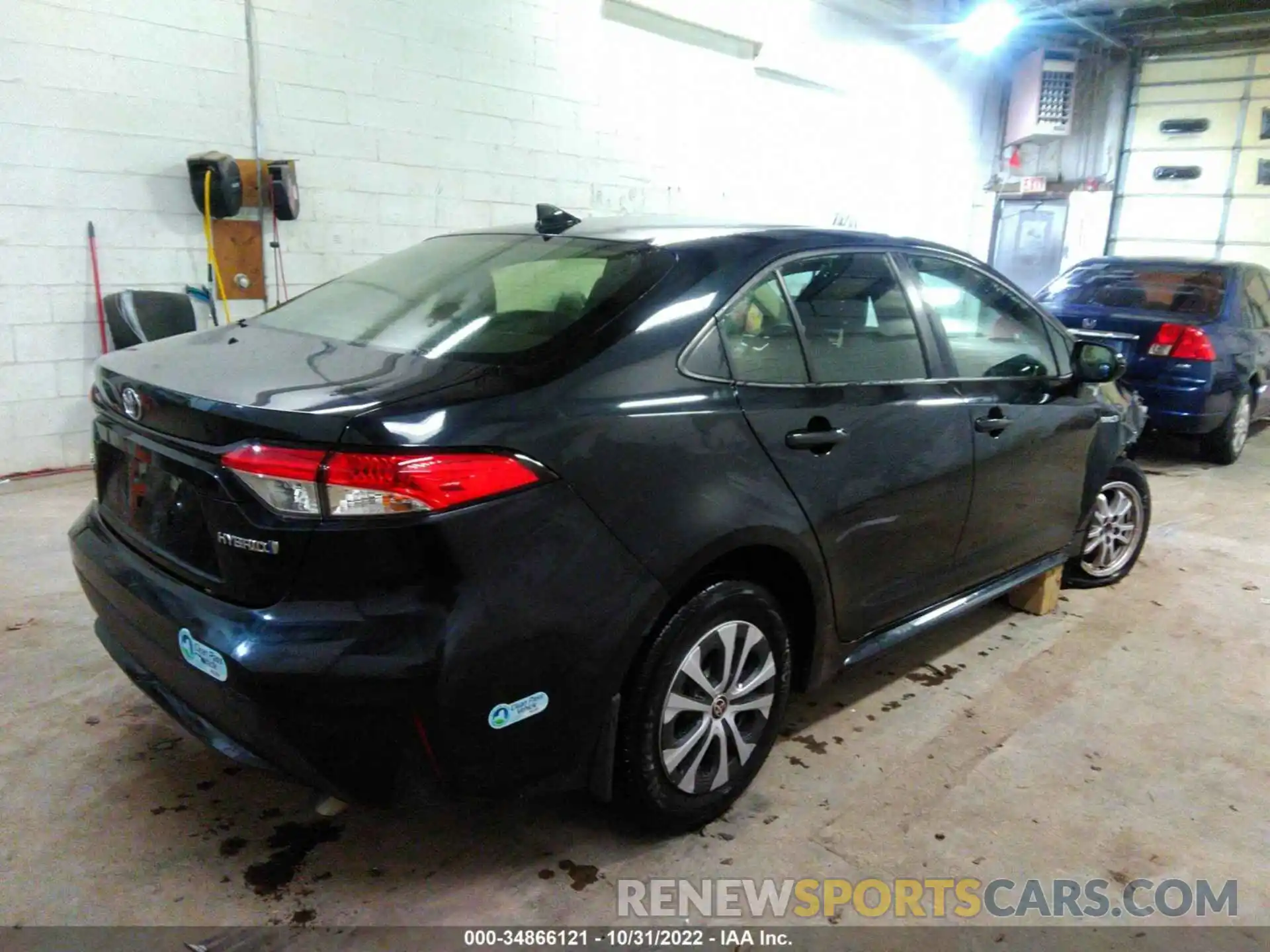 4 Photograph of a damaged car JTDEAMDEXMJ008803 TOYOTA COROLLA 2021