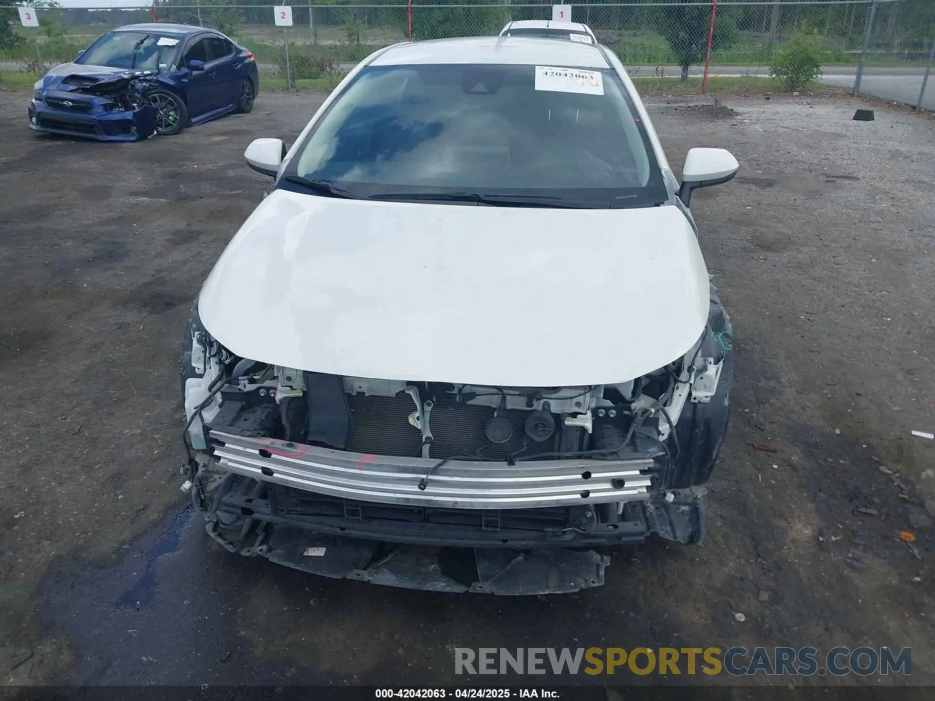 12 Photograph of a damaged car JTDEAMDEXMJ008929 TOYOTA COROLLA 2021