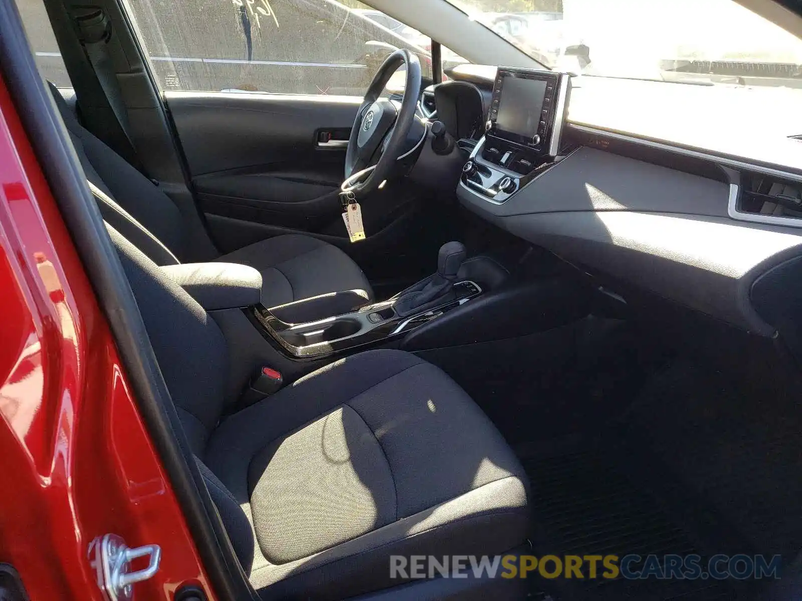 5 Photograph of a damaged car JTDEAMDEXMJ009630 TOYOTA COROLLA 2021