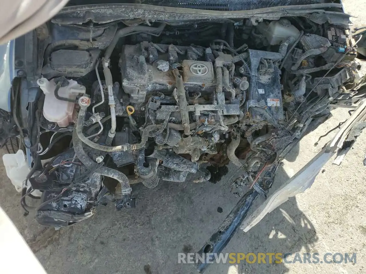 11 Photograph of a damaged car JTDEAMDEXMJ010552 TOYOTA COROLLA 2021