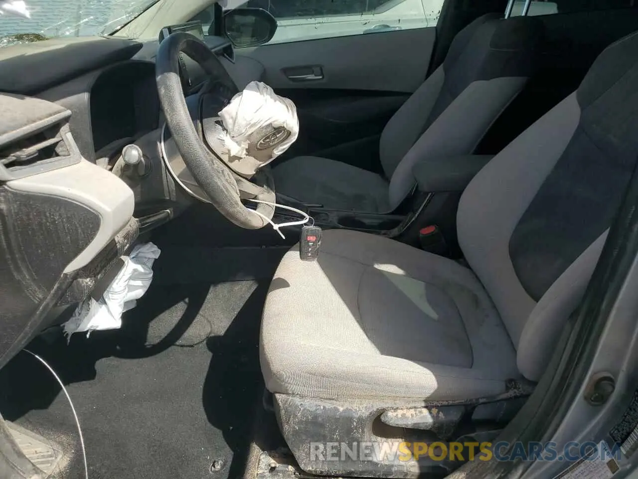 7 Photograph of a damaged car JTDEAMDEXMJ010552 TOYOTA COROLLA 2021