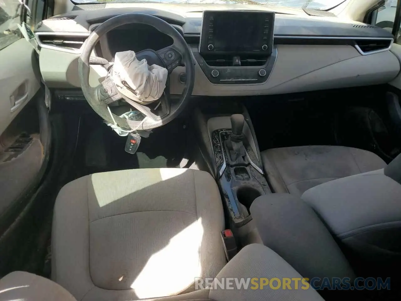 8 Photograph of a damaged car JTDEAMDEXMJ010552 TOYOTA COROLLA 2021