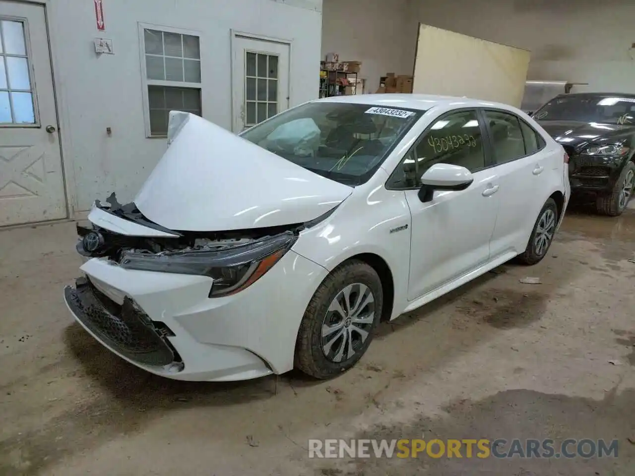 2 Photograph of a damaged car JTDEAMDEXMJ016819 TOYOTA COROLLA 2021