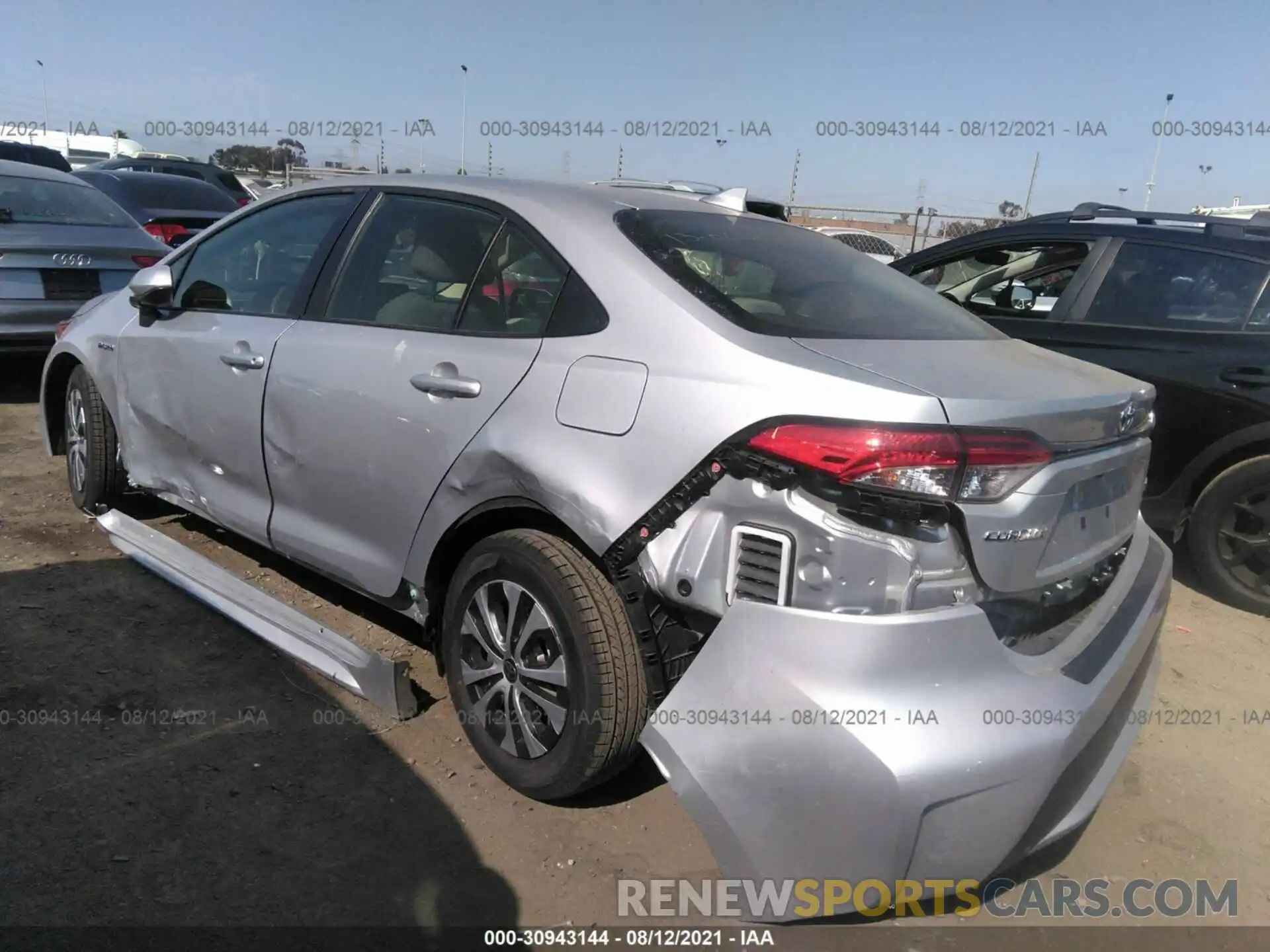 6 Photograph of a damaged car JTDEAMDEXMJ020661 TOYOTA COROLLA 2021