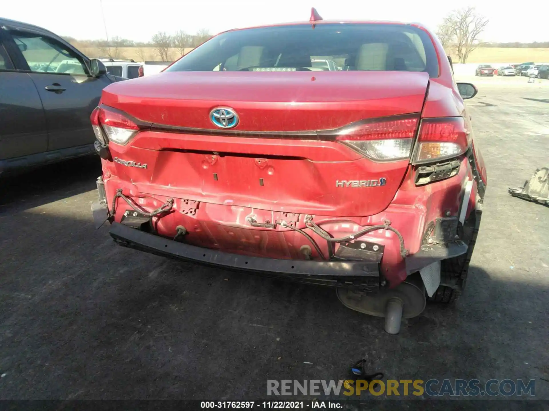 6 Photograph of a damaged car JTDEAMDEXMJ021499 TOYOTA COROLLA 2021