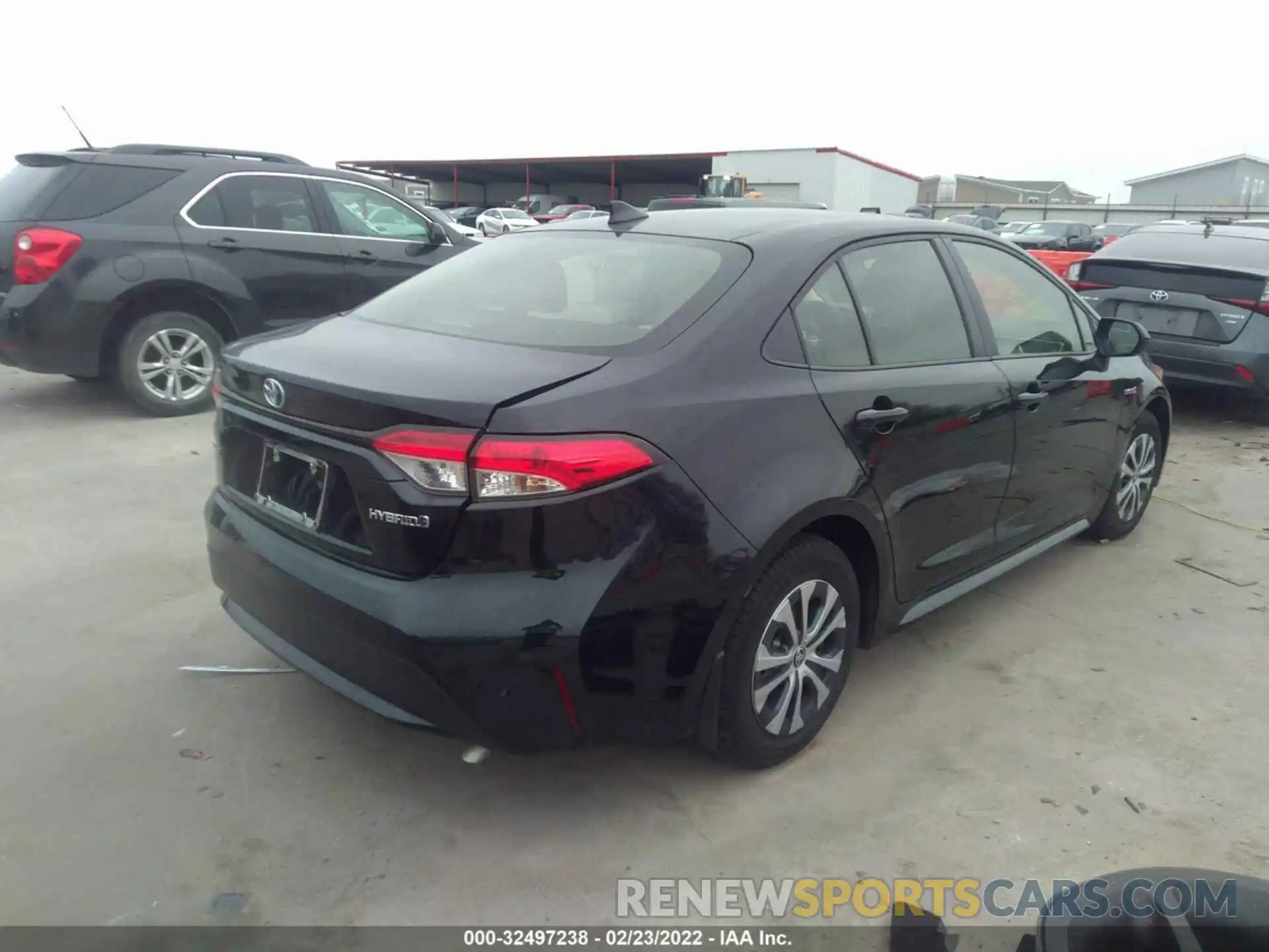 4 Photograph of a damaged car JTDEAMDEXMJ022135 TOYOTA COROLLA 2021