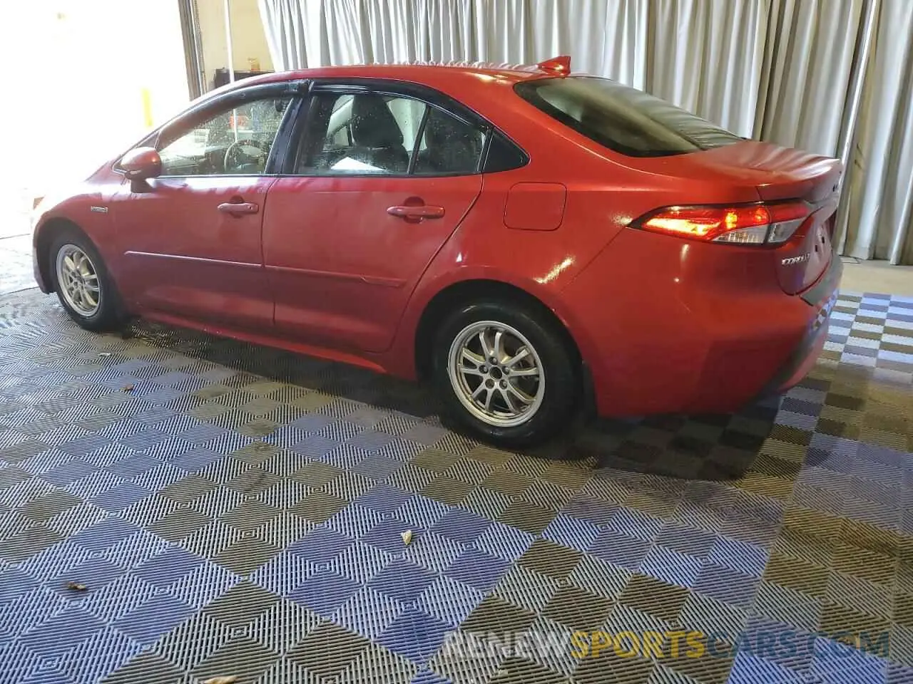 2 Photograph of a damaged car JTDEAMDEXMJ024967 TOYOTA COROLLA 2021