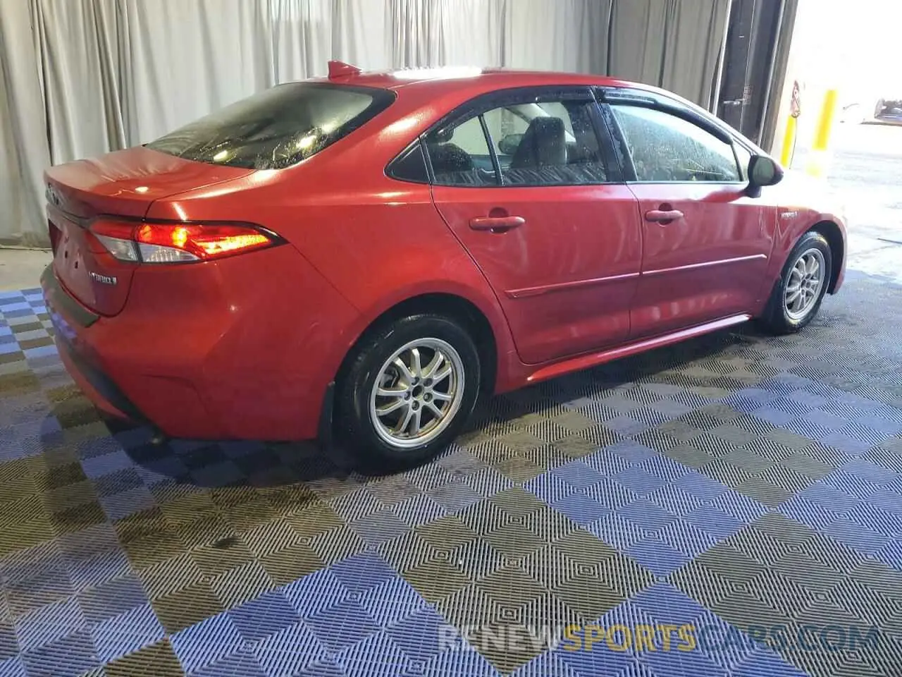 3 Photograph of a damaged car JTDEAMDEXMJ024967 TOYOTA COROLLA 2021