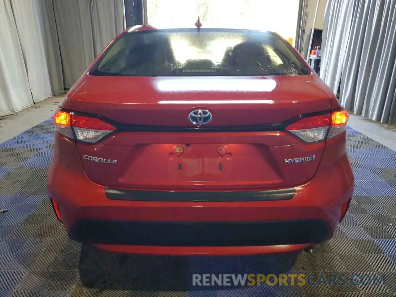 6 Photograph of a damaged car JTDEAMDEXMJ024967 TOYOTA COROLLA 2021