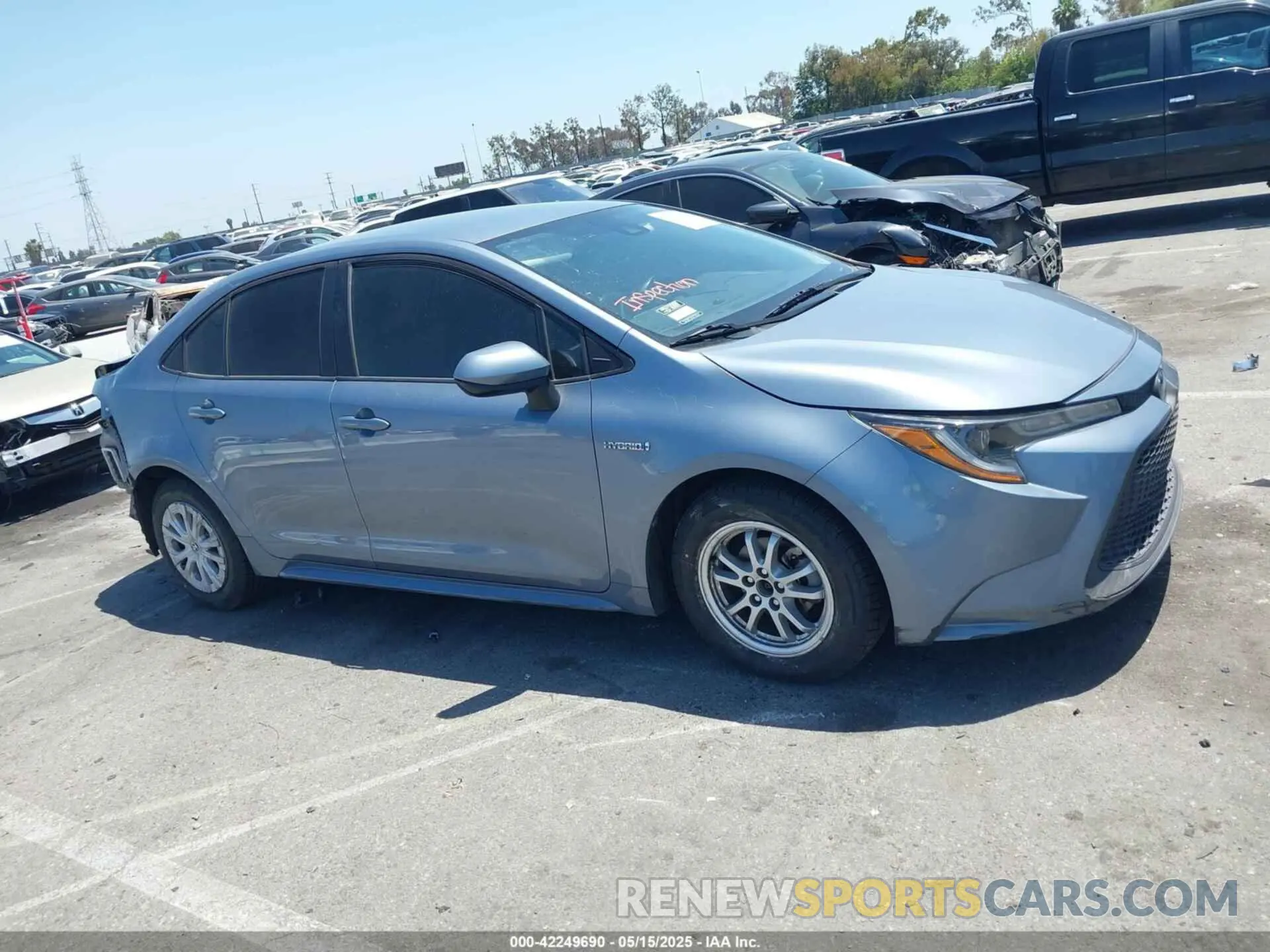 13 Photograph of a damaged car JTDEAMDEXMJ027822 TOYOTA COROLLA 2021