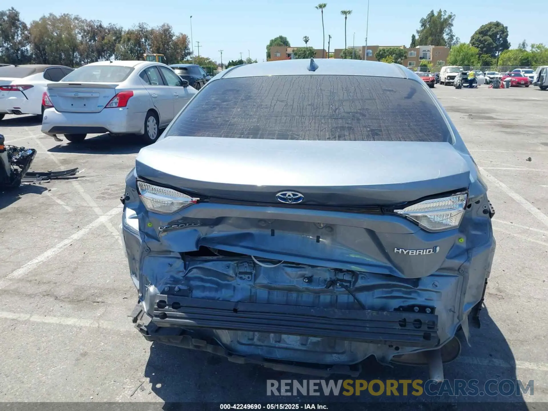 16 Photograph of a damaged car JTDEAMDEXMJ027822 TOYOTA COROLLA 2021