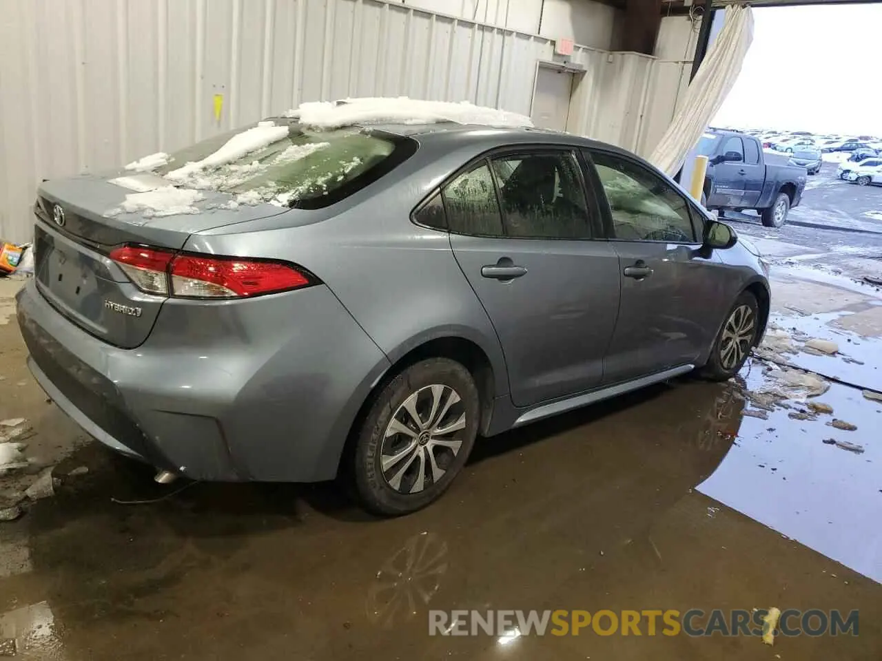 3 Photograph of a damaged car JTDEAMDEXMJ028209 TOYOTA COROLLA 2021