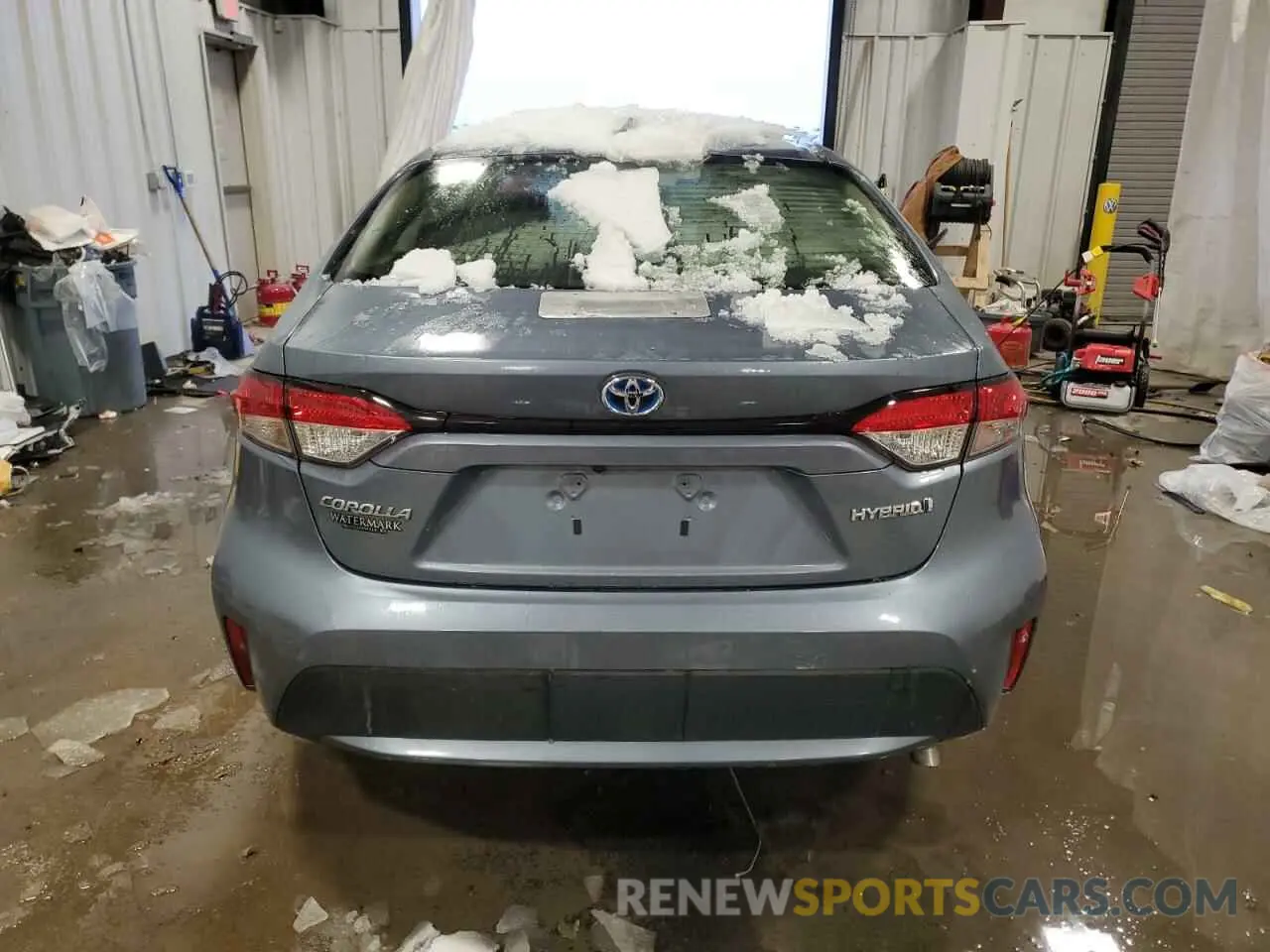 6 Photograph of a damaged car JTDEAMDEXMJ028209 TOYOTA COROLLA 2021