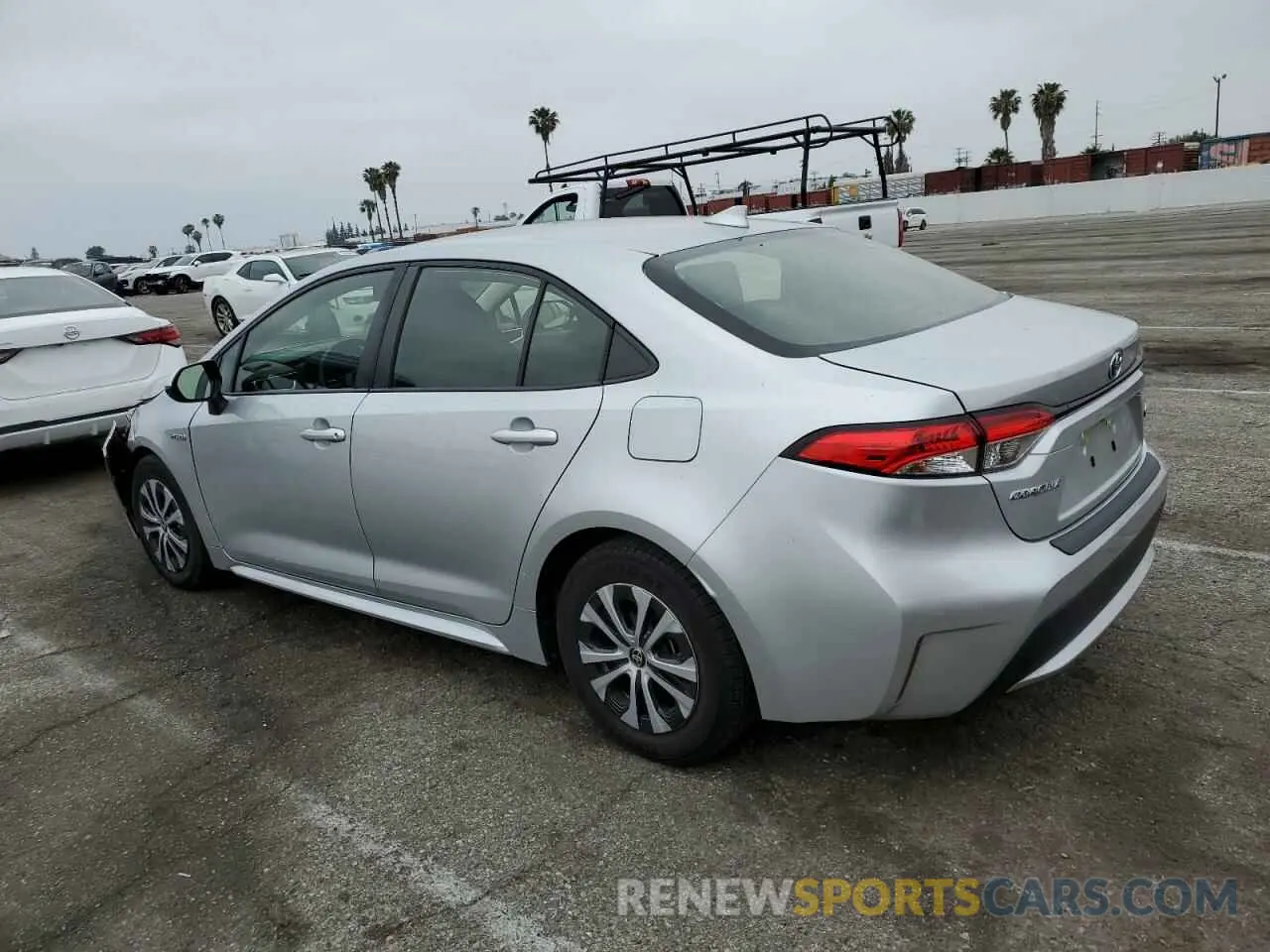 2 Photograph of a damaged car JTDEAMDEXMJ029862 TOYOTA COROLLA 2021