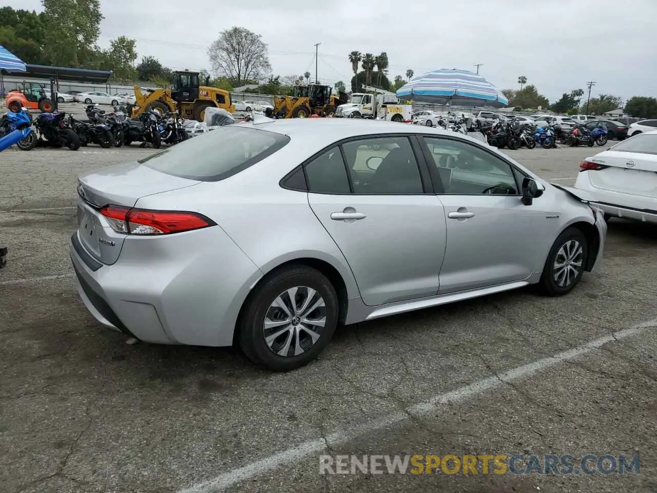 3 Photograph of a damaged car JTDEAMDEXMJ029862 TOYOTA COROLLA 2021