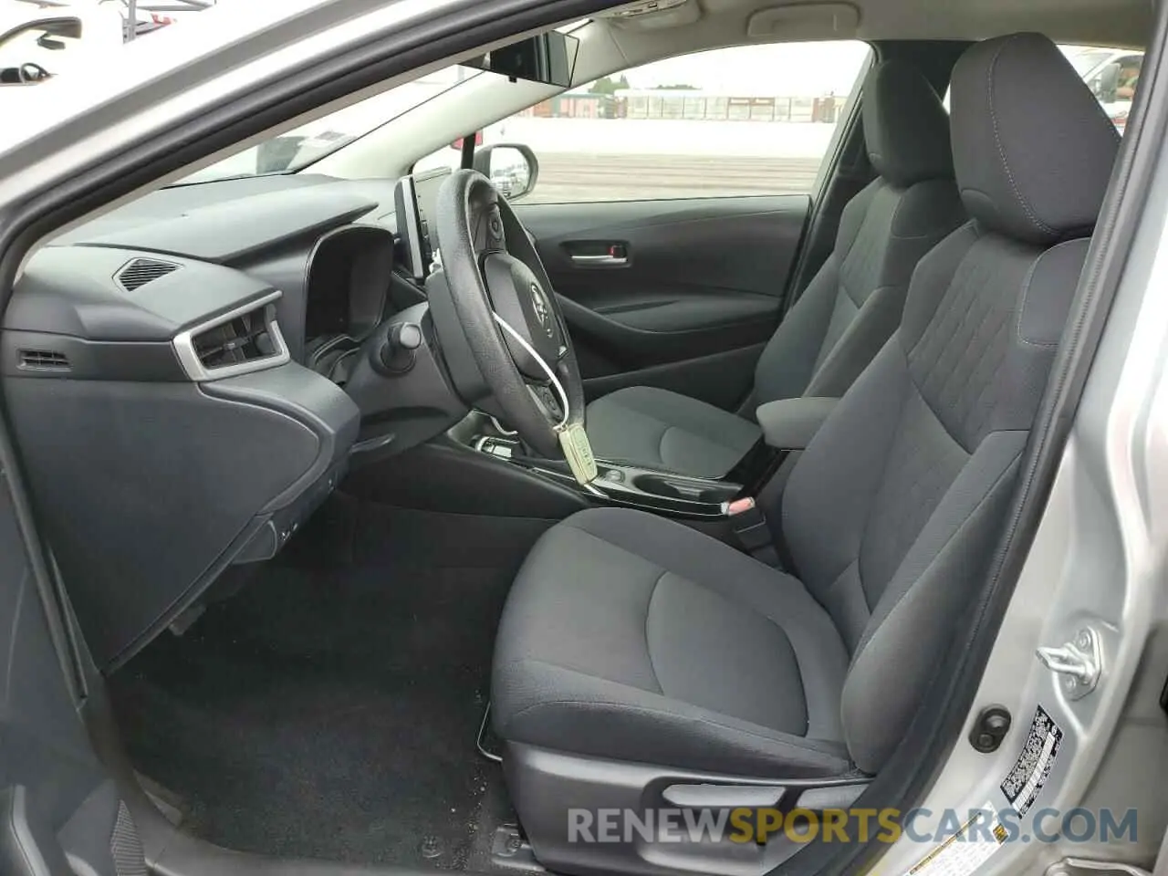 7 Photograph of a damaged car JTDEAMDEXMJ029862 TOYOTA COROLLA 2021