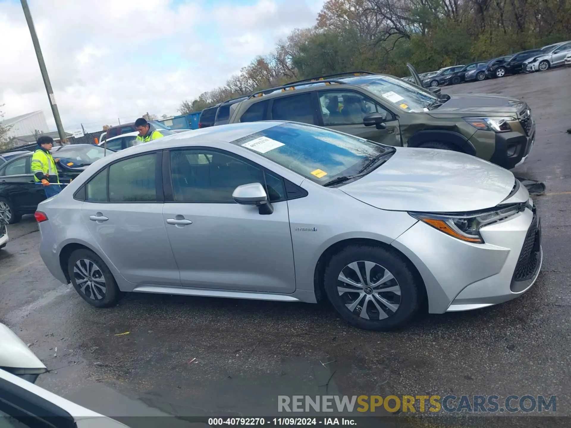 13 Photograph of a damaged car JTDEAMDEXMJ033412 TOYOTA COROLLA 2021