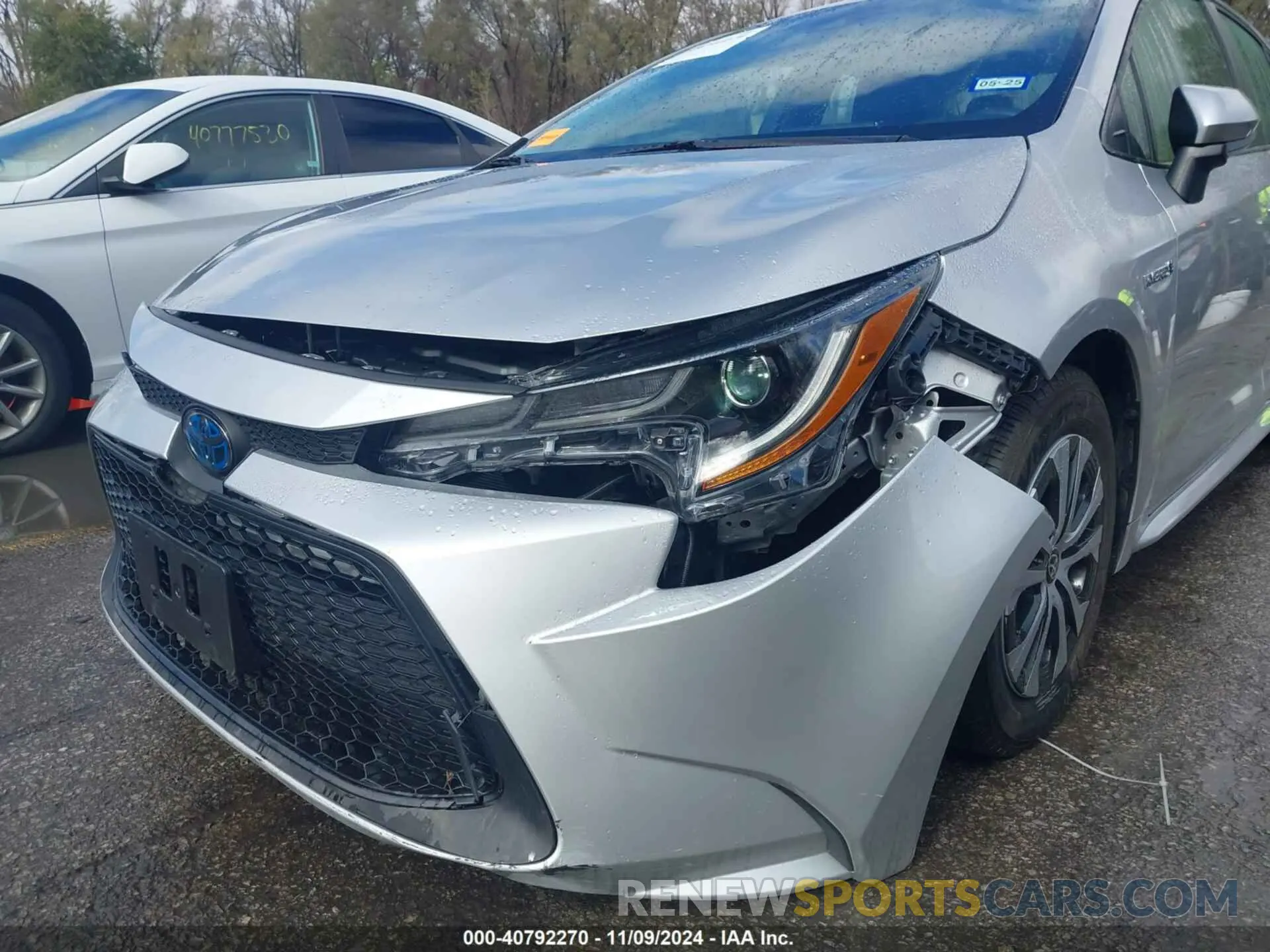 6 Photograph of a damaged car JTDEAMDEXMJ033412 TOYOTA COROLLA 2021
