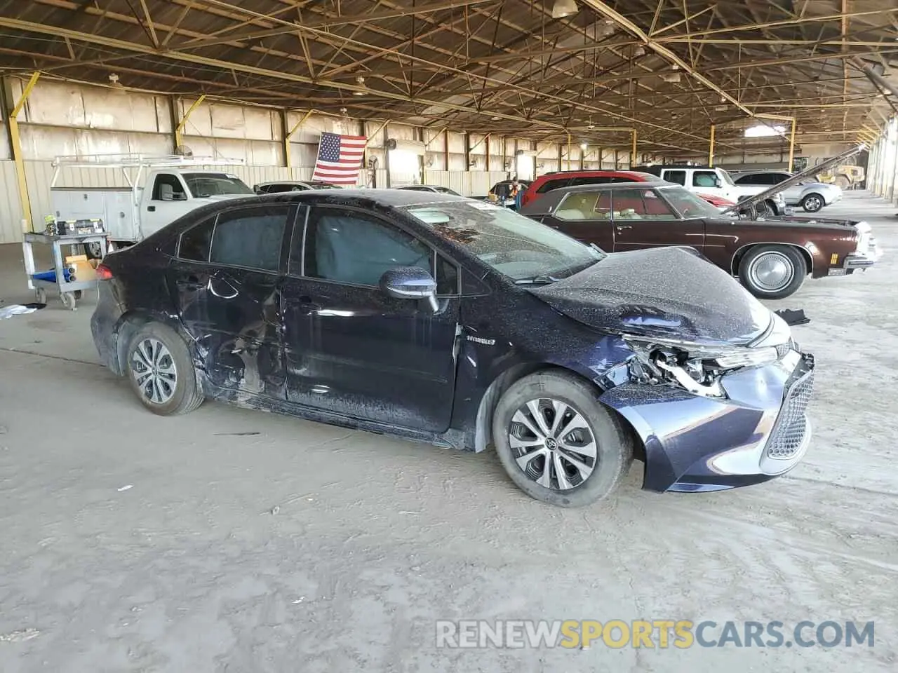 4 Photograph of a damaged car JTDEAMDEXMJ034706 TOYOTA COROLLA 2021