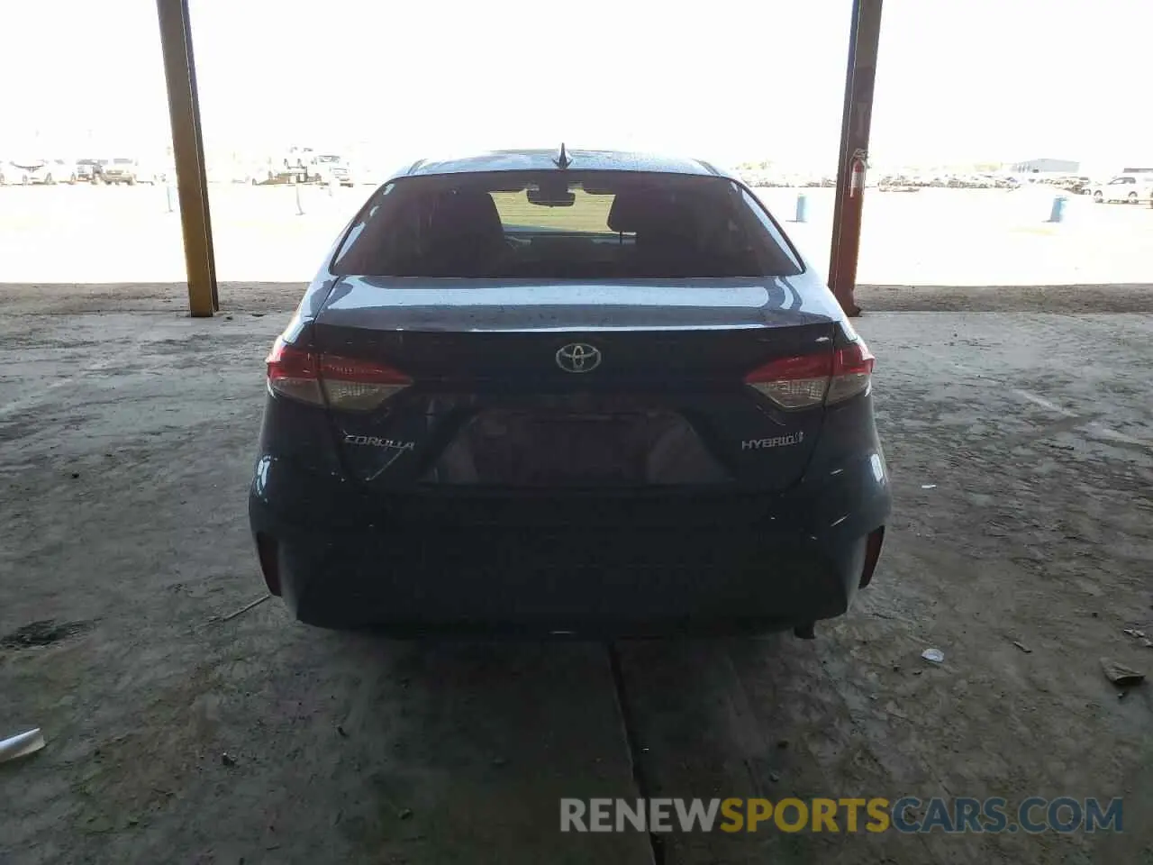 6 Photograph of a damaged car JTDEAMDEXMJ034706 TOYOTA COROLLA 2021