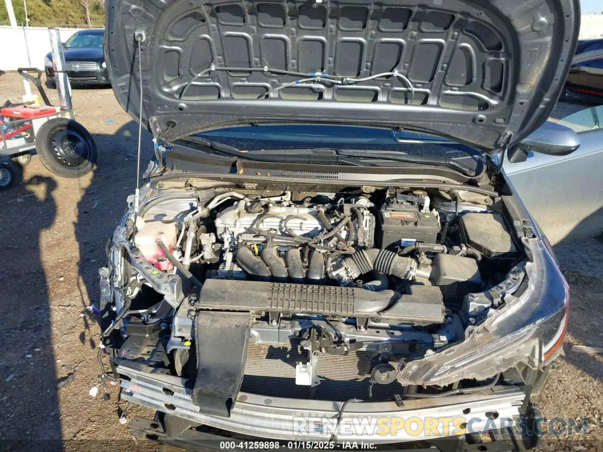 10 Photograph of a damaged car JTDEPMAE0MJ117774 TOYOTA COROLLA 2021