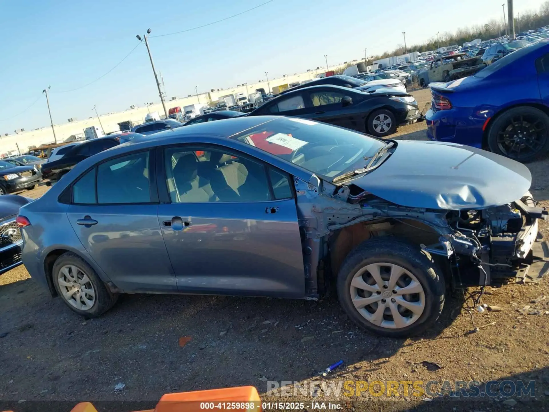 13 Photograph of a damaged car JTDEPMAE0MJ117774 TOYOTA COROLLA 2021