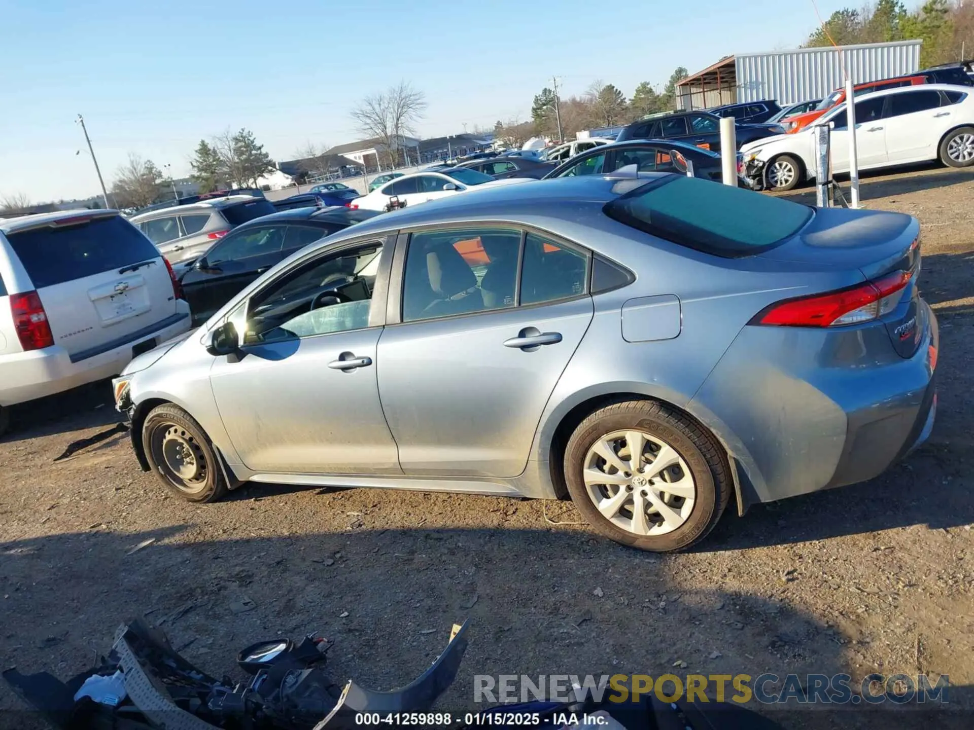 14 Photograph of a damaged car JTDEPMAE0MJ117774 TOYOTA COROLLA 2021