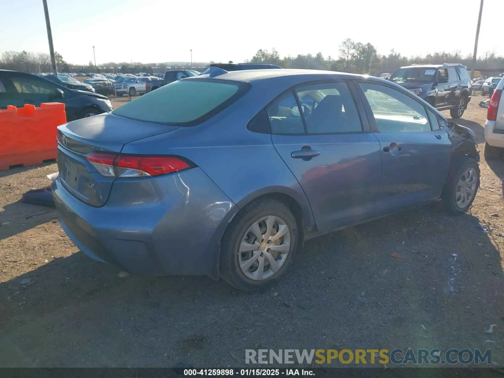 4 Photograph of a damaged car JTDEPMAE0MJ117774 TOYOTA COROLLA 2021